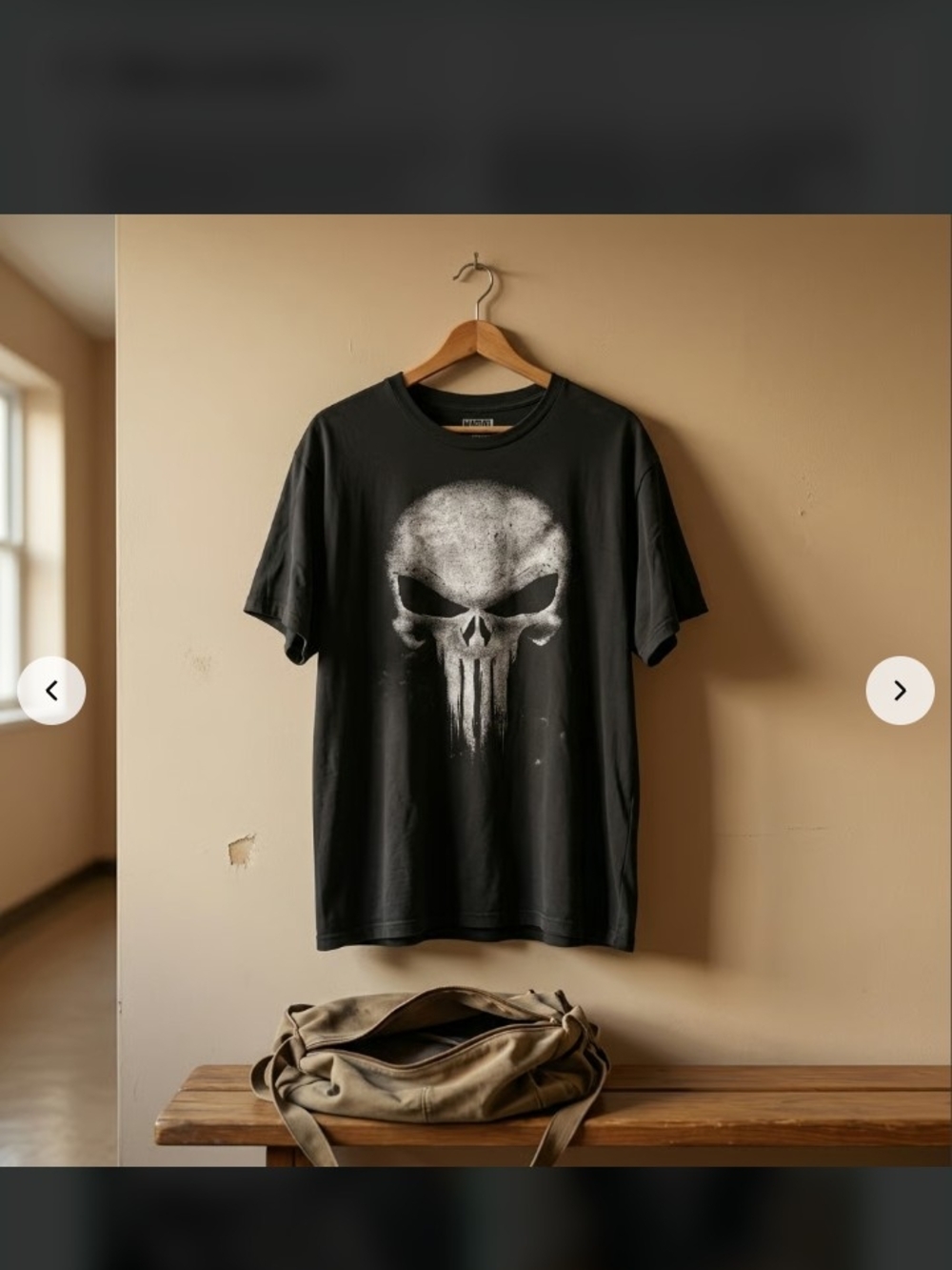 Men's Size 3x Marvel Punisher Tshirt